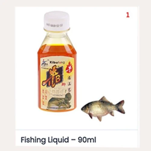 সকল ধরণের মাছ ধরার কার্যকারি টোপ (fishing liquid -90 ml)