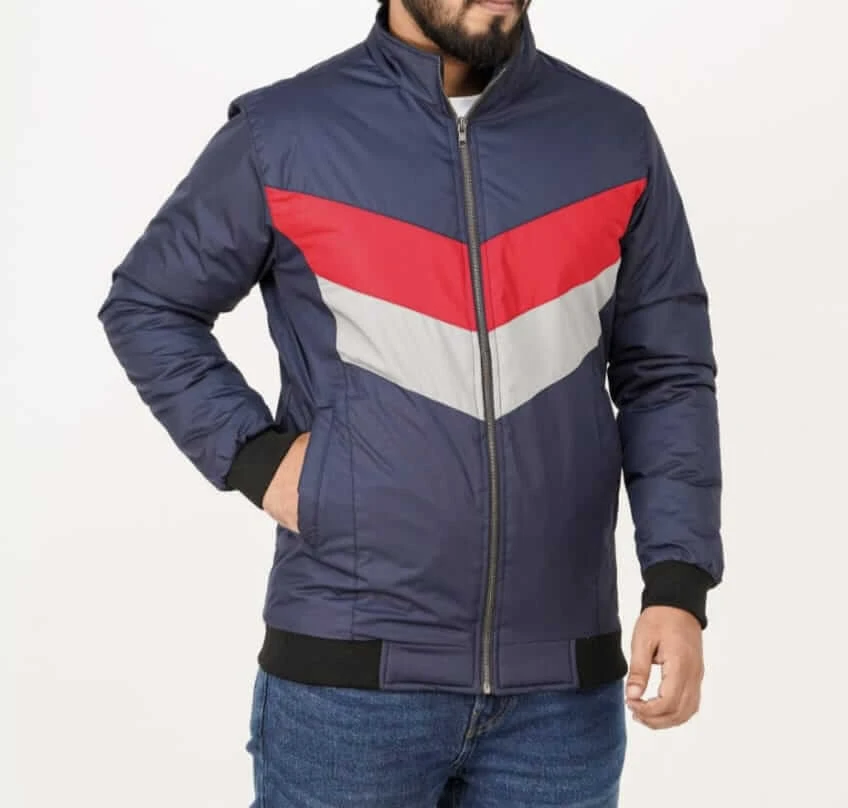 Premium Quality Winter Jacket-Navy Blue