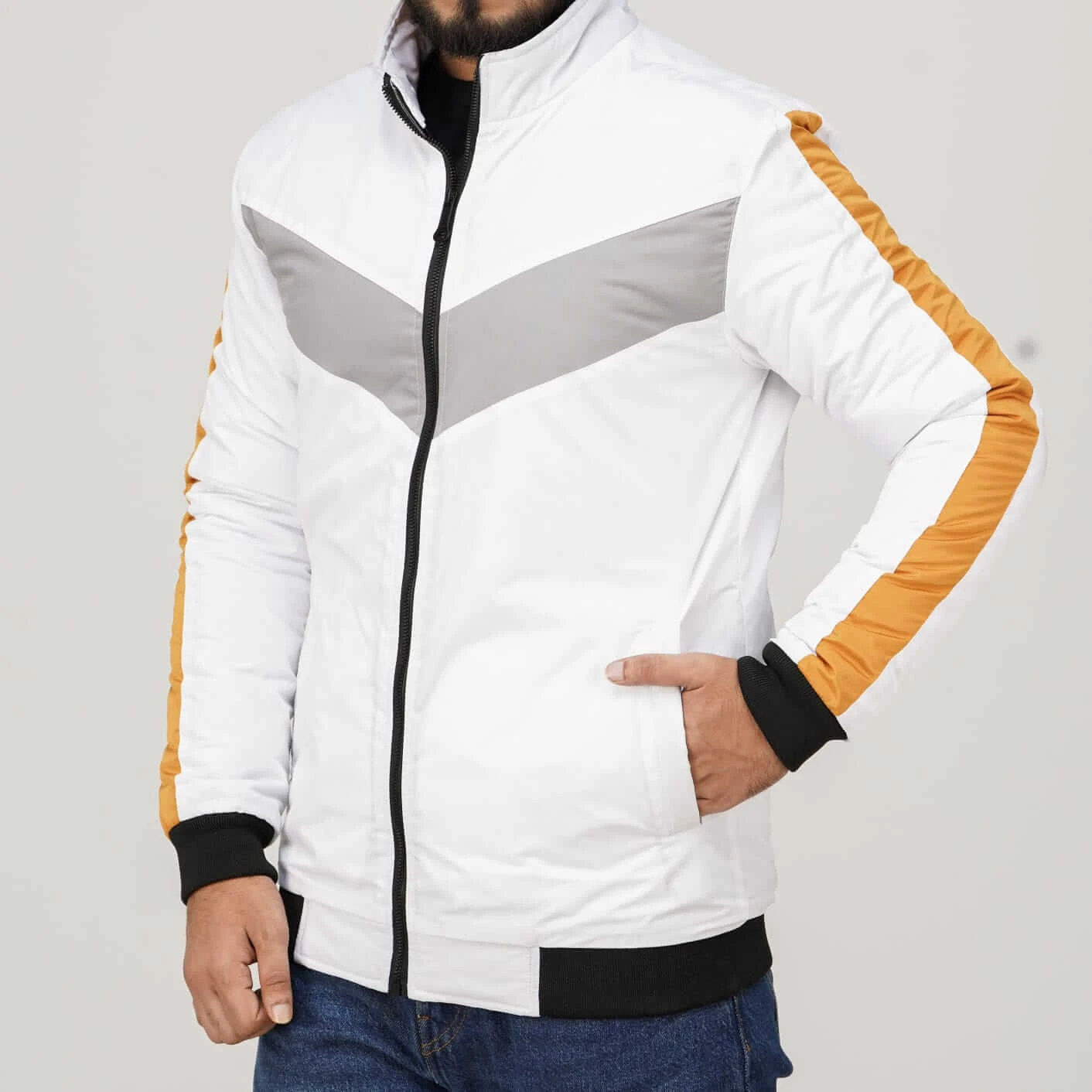 Premium Quality Winter Jacket-White